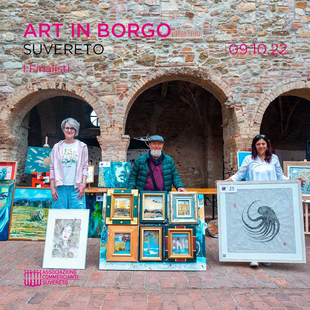 Art in Borgo Suvereto Tuscany