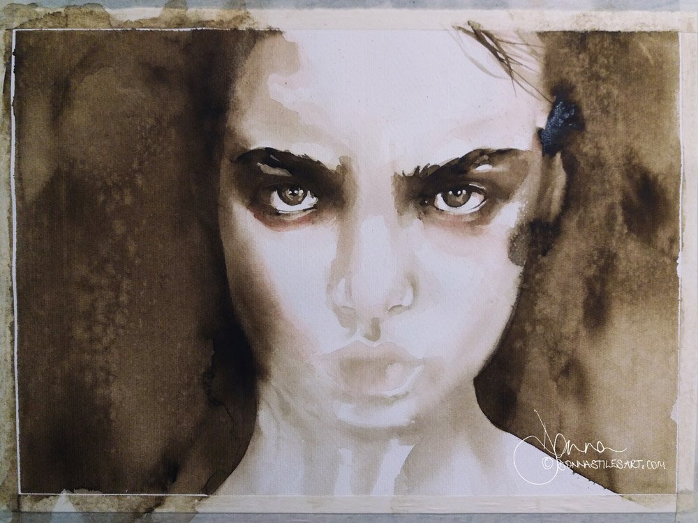 Tips for watercolour portraits